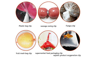 Aluminum U clip ,R-CLIP ,sausage clip , packaging clip