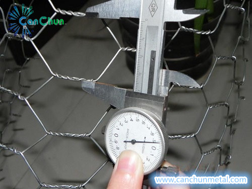 Hexagonal wire mesh